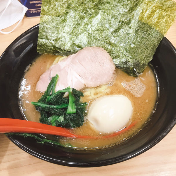 「味玉ラーメン」@横浜ラーメン 武蔵家 御茶ノ水店の写真