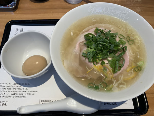 「しおらぁ麺飯田商店 1180円」@らあめん花月嵐 所沢駅前店の写真
