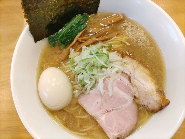 「味玉中華そば（中）」@つけ麺 大武の写真