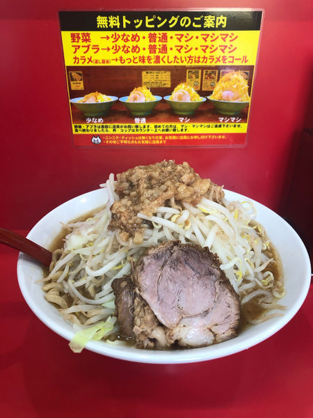 「中ラーメン【800円】」@立川マシマシ 長岡店の写真