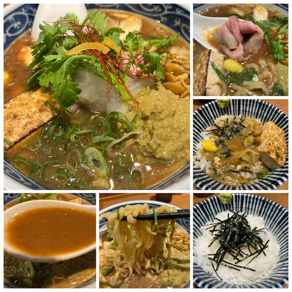 「【限定】牡蠣の赤だしそば 980円 飯割り 110円」@寿製麺よしかわ 川越店の写真