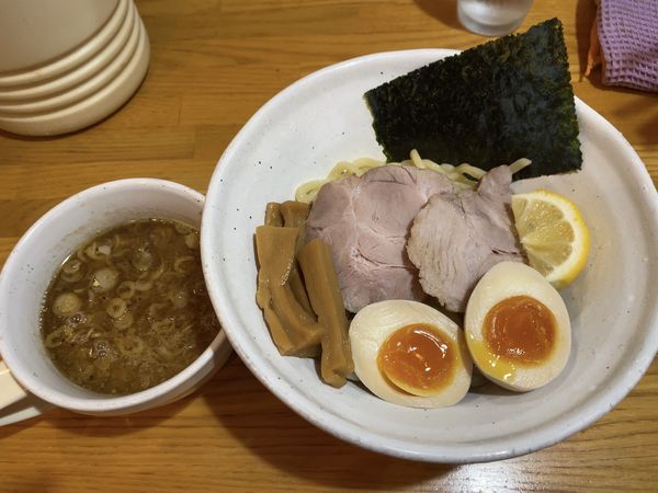 「味玉つけ麺」@麺道 GENTENの写真