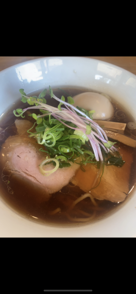 「醤油ラーメン」@湖麺屋 Reel Cafeの写真