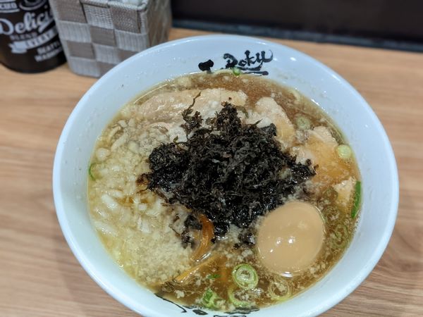 「限定　背脂煮干しそば」@麺屋 丈六の写真