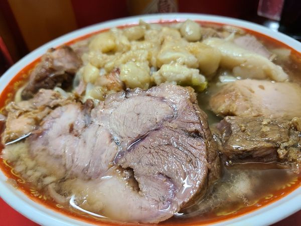 「大ぶたラーメン」@ラーメン二郎 上野毛店の写真