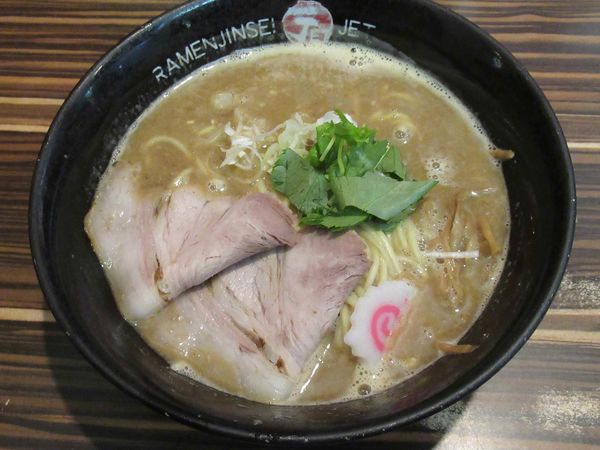 「鶏煮込みそば（800円）」@ラーメン人生 JET 福島本店の写真