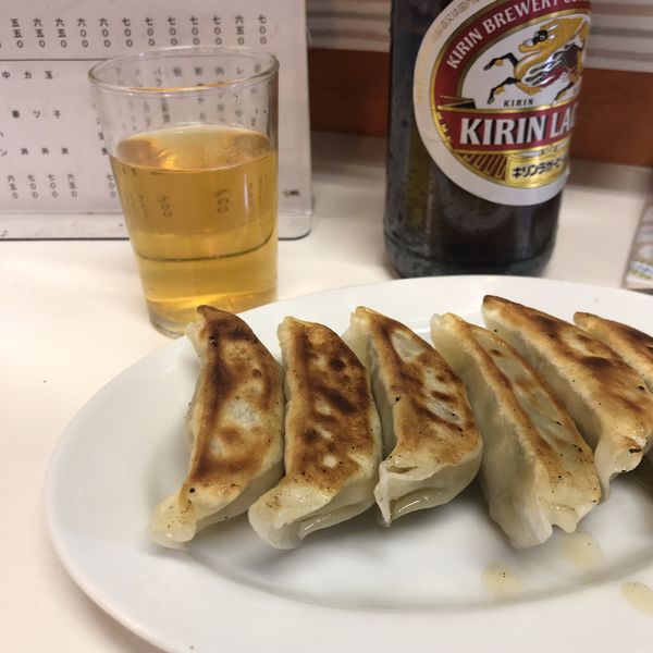 「餃子　400円」@風雷の写真