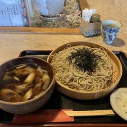 鴨南ざる（1150円）