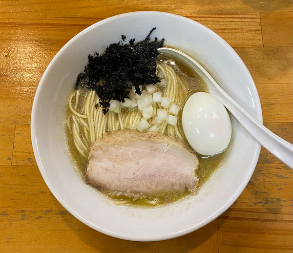 「白醤油」@煮干中華ソバ イチカワの写真