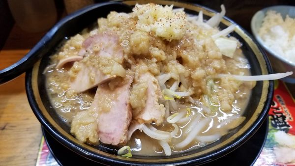 「ムサジロー　背脂多め」@吉祥寺 武蔵家 松本店の写真