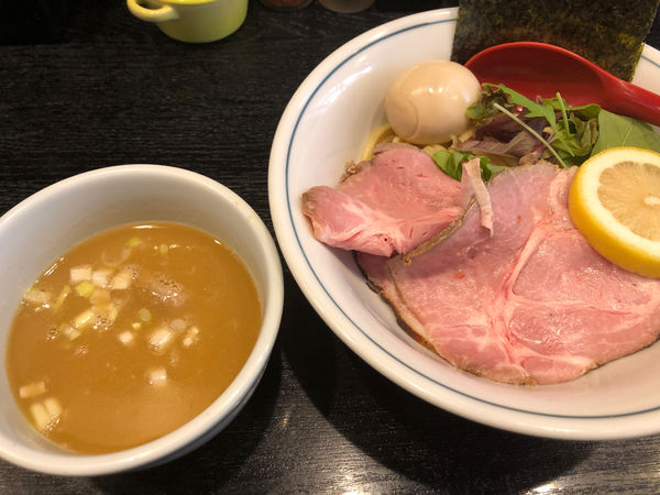 「塩つけめん」@雨ニモマケズの写真