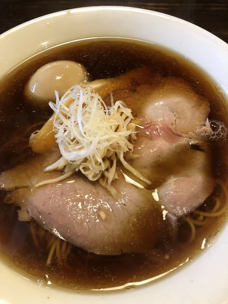 「醤油煮干しそば」@龍馬軒の写真