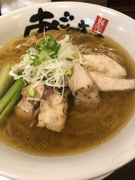 「旨塩鶏麺」@麺屋 あごすけの写真