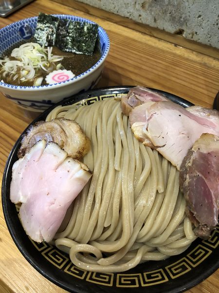 「つけめん　ローストチャーシュー」@中華蕎麦うゑずの写真