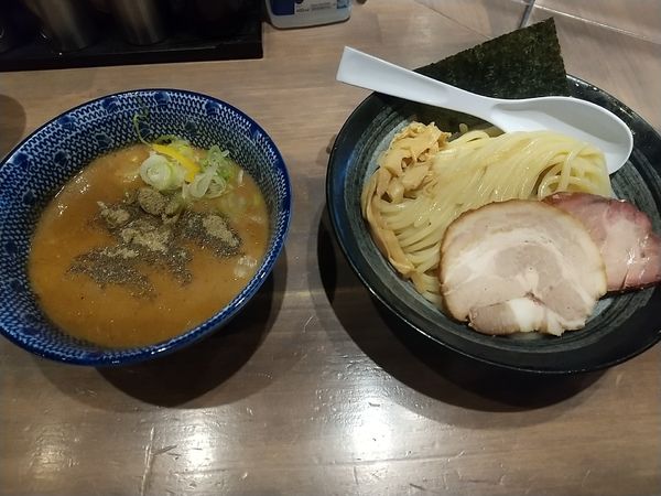 「豚骨魚介つけ麺」@麺屋 必道の写真