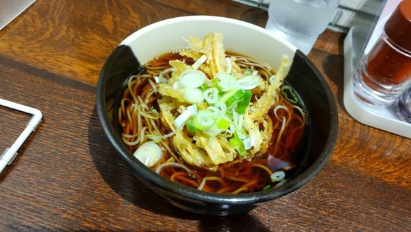 「ごぼう天そば」@大橋やの写真