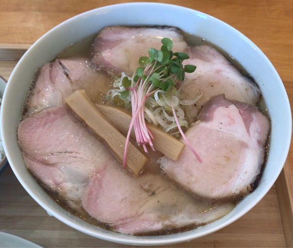 「月光肉そば （1400円）」@自家製麺と定食 弦乃月の写真