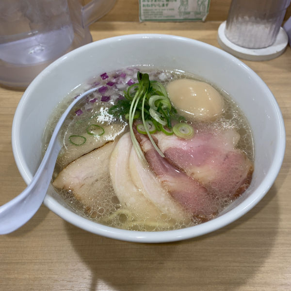 「特製中華そば塩」@貝麺みかわの写真