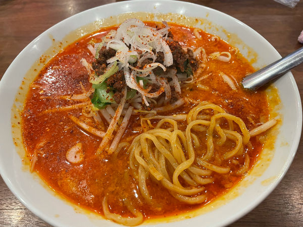 「汁あり坦々麺900円」@中華屋 龍影の写真