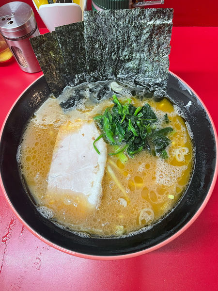 「塩ラーメン並(700円)」@横濱家系ラーメン 勝鬨家の写真
