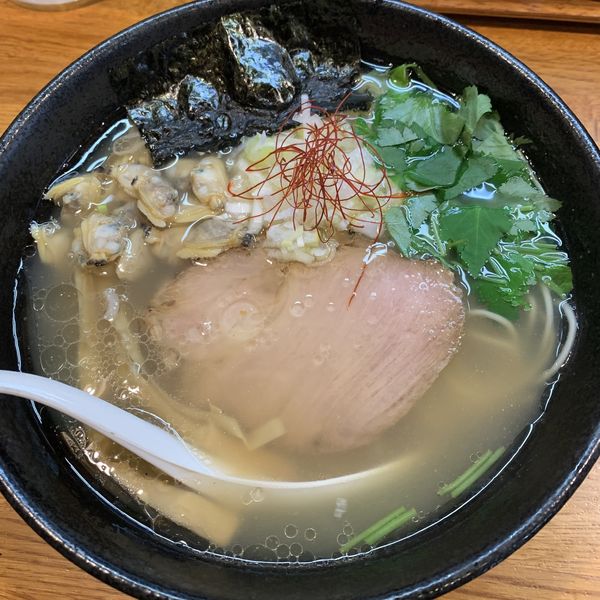 「あさり塩そば　800円」@麺屋 鶏口の写真