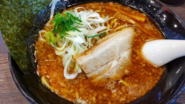 「節骨こってりらーめん700円」@節骨麺たいぞう 越谷レイクタウン店の写真