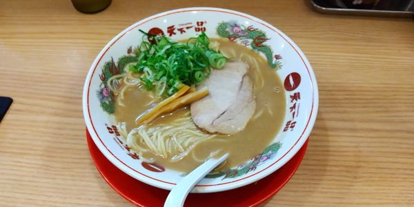 「チャーハンセット（こってり）1050円」@天下一品 多摩ニュータウン店の写真