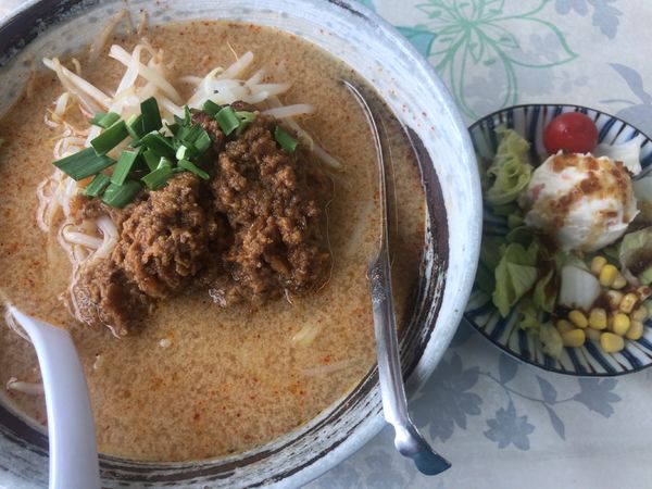 「担々麺・辛口830円」@担々麺ショップ シコシコの写真