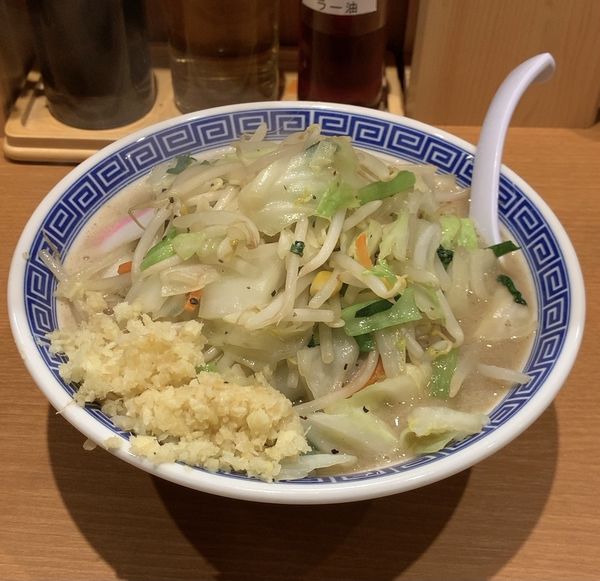「タンメン 生姜ダブル」@タンメン トナリ 稲毛山王店の写真