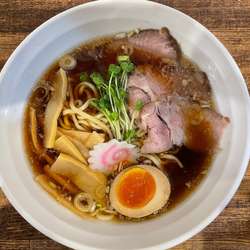 特製中華そば　煮卵トッピング