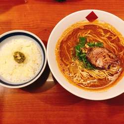 【東京ラーメンストリート15周年限定麺】トリュフ・海老だしらー麺