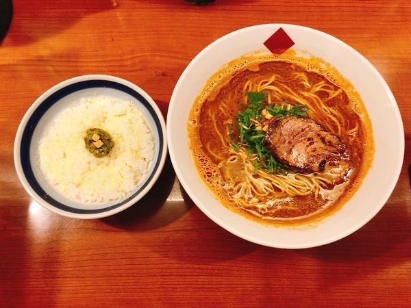「【東京ラーメンストリート15周年限定麺】トリュフ・海老だしらー麺」@東京の中華そば ちよがみの写真