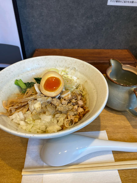 「限定ラーメン」@濃厚煮干しそば 丸にたちばなの写真