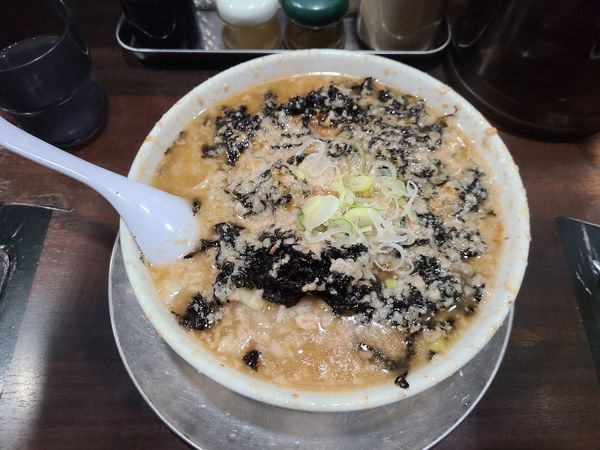 「岩海苔ラーメン(大油)」@らーめん潤 蒲田店の写真