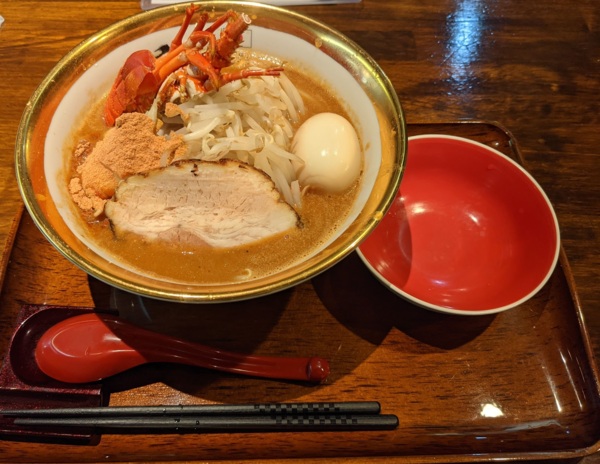 「ロブスター味噌らぁ麺」@onisobafujiya ~PREMIUM~の写真