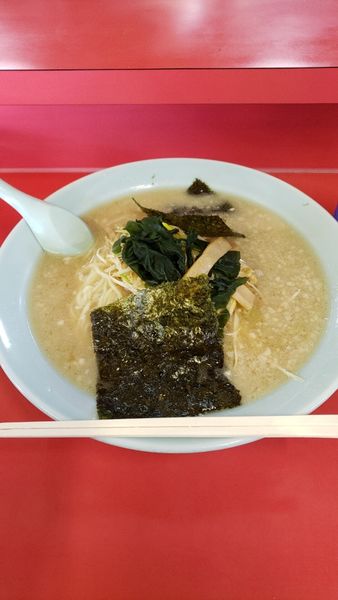 「ネギラーメン中盛り950円」@ラーメンショップ 薮塚店の写真