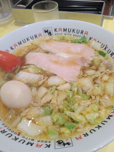 「『煮玉子ラーメン』880円」@どうとんぼり神座 渋谷店の写真