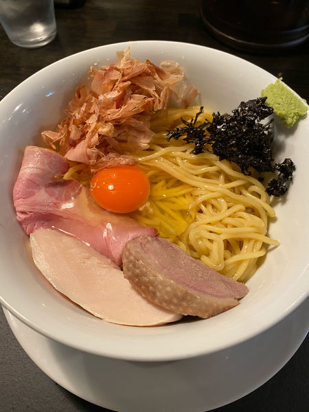 「プレミアム卵かけ麺」@KaneKitchen Noodlesの写真