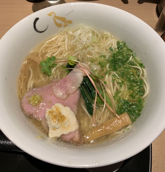 「限定和風海の塩」@SOBAHOUSE 金色不如帰 新宿御苑本店の写真