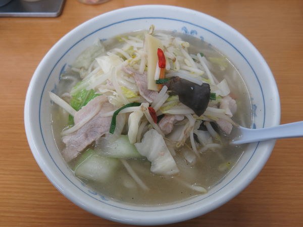 「野菜タンメン：500円」@福しん 上野駅前店の写真