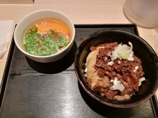 「10月水曜日限定 台湾細つけ麺(950円)」@麺屋 一燈の写真