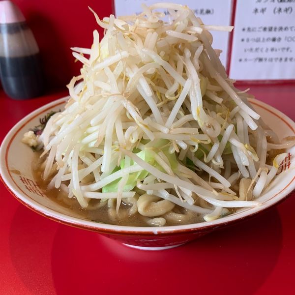 ラーメン小（豚一枚　麺200g）野菜マシ