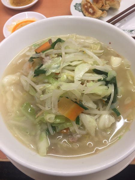 「野菜たっぷりタンメン」@日高屋 青葉台店の写真