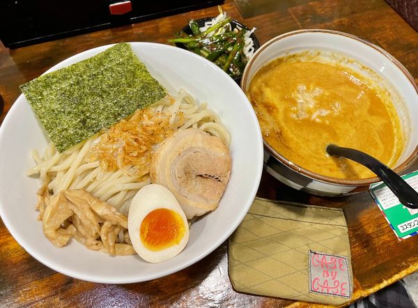 「カレーつけ麺倍盛り」@オリオン食堂の写真