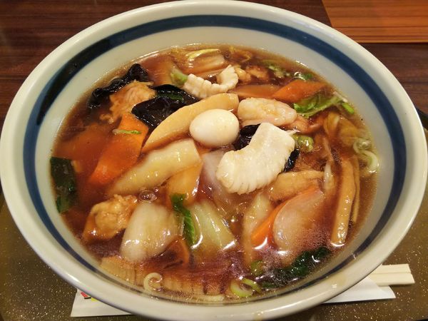 「五目うま煮麺」@三宝亭 長野篠ノ井店の写真