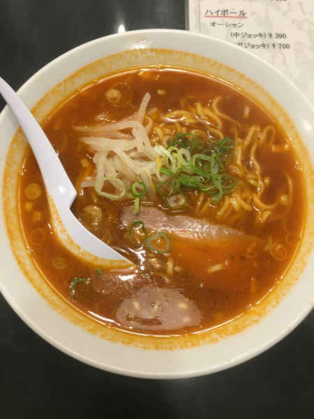 「炎のラーメン(680円税別)」@大阪王将 吉野町店の写真