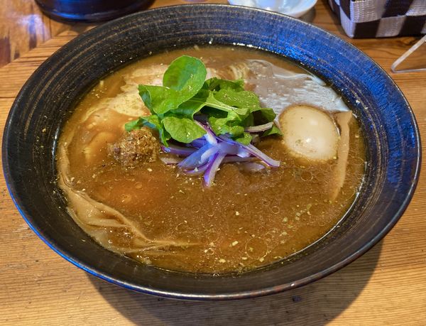 「味玉味噌ラーメン」@ラーメン屋 トイ・ボックスの写真