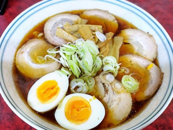 「チャーシューメン(大盛)」@ラーメンの支那銀の写真