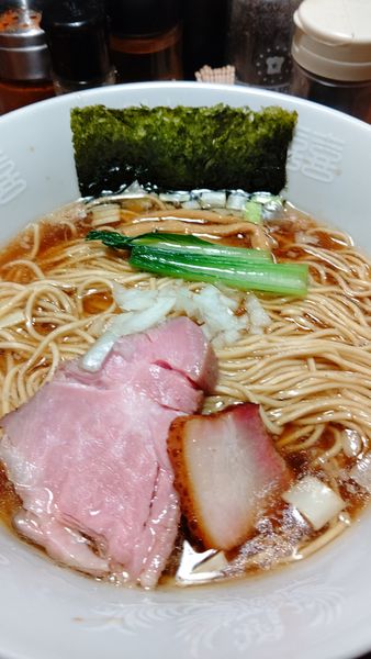 「醤油そばと肉飯」@麺処 はら田の写真