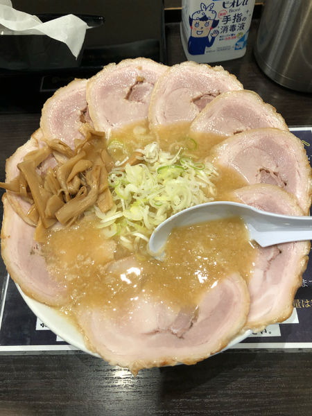 「味噌チャーシュー」@こってりらーめん誉 新松戸店の写真